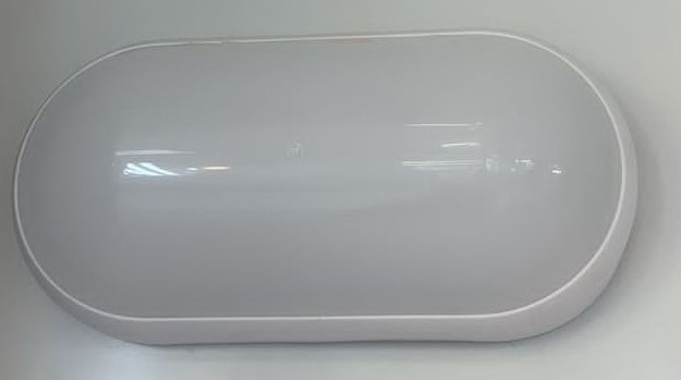20w led Opaque liper white on white oval